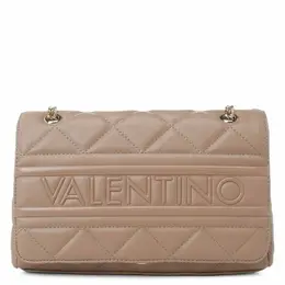 Valentino: Бежевая сумка 