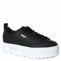 PUMA: Чёрные кроссовки 