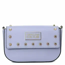 Versace Jeans: Фиолетовая сумка 