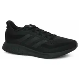 adidas: Чёрные кроссовки  Supernova