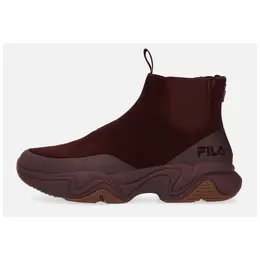 Fila: Бордовые кроссовки  Nebula Mid 2.0