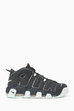 Nike: Чёрные кроссовки Air More Uptempo 96