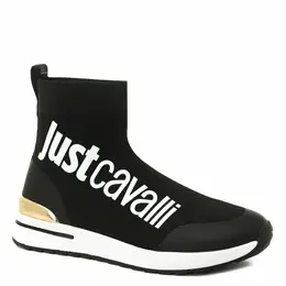 Just Cavalli: Чёрные кроссовки