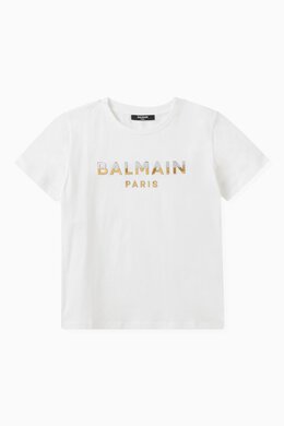 Balmain: Хлопковая футболка