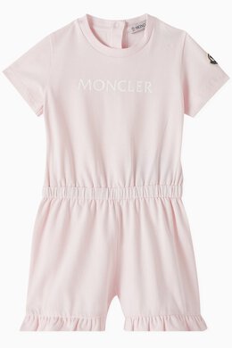 Moncler: Комбинезон с принтом