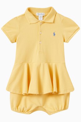 Polo Ralph Lauren: Хлопковый комбинезон