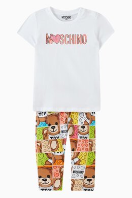 Moschino: Хлопковые легинсы