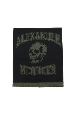 Alexander mcqueen: Чёрный шарф 