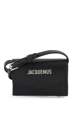 Jacquemus: Чёрный картхолдер  Le Porte Azur