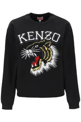 Kenzo: Чёрный свитшот  Jungle