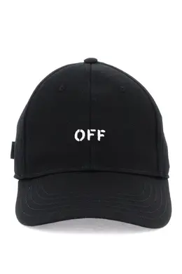 Off-white: Чёрная кепка 