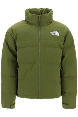 The north face: Зелёная куртка  Nuptse