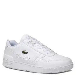 Lacoste: Белые кеды 