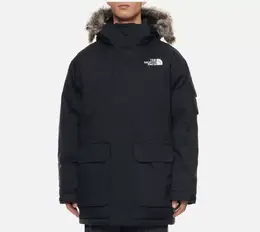 The North Face: Чёрная куртка 