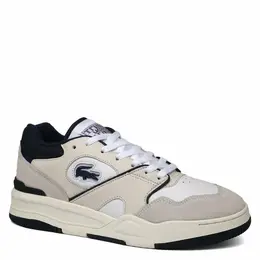 LACOSTE: Белые кроссовки 