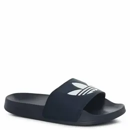 adidas: Тёмные шлёпанцы 
