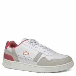 LACOSTE: Белые кроссовки 