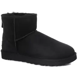 UGG: Чёрные угги  Classic Mini