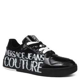 Versace Jeans Couture: Чёрные кроссовки 