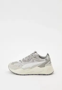 PUMA: Серые кроссовки 