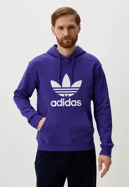 adidas Originals: Фиолетовая толстовка 