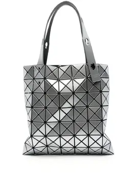 Bao Bao Issey Miyake: Серебристая сумка-шоппер 