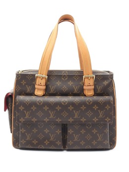 Louis Vuitton Pre-Owned: Коричневая сумка-шоппер