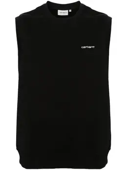 Carhartt WIP: Хлопковый жилет Script