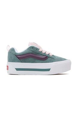 Vans: Зелёные кроссовки 