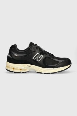 New Balance: Чёрные кроссовки 