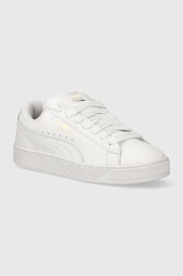 PUMA: Белые кроссовки  Suede