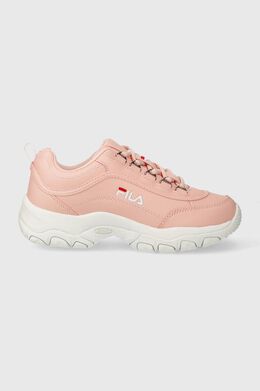 Fila: Розовые кроссовки  Strada Low