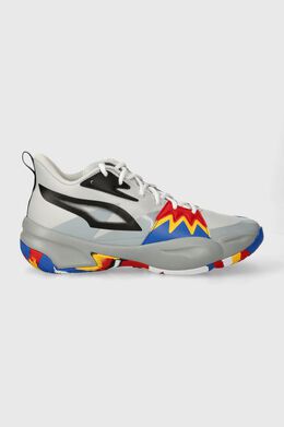 PUMA: Серые кроссовки 