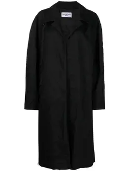 Balenciaga: Пальто из шерсти 