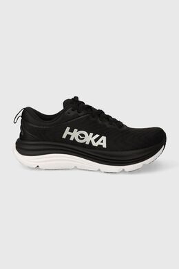 HOKA: Чёрные кроссовки 