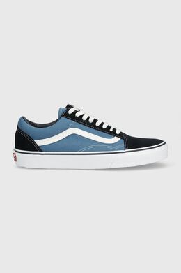 Vans: Тёмные кроссовки  Old Skool