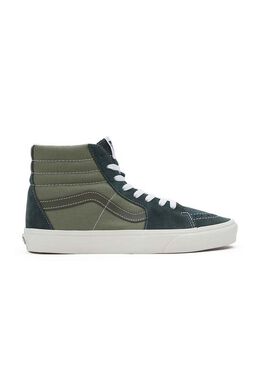 Vans: Зелёные кроссовки  Sk8-Hi