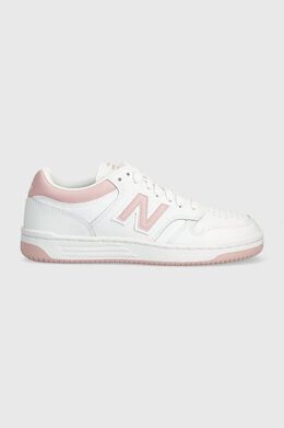 New Balance: Розовые кроссовки 