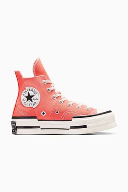 Converse: Оранжевые кроссовки  Chuck 70