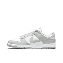 NIKE: Серые кеды Dunk Low Retro