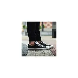 Converse: Чёрные кеды 