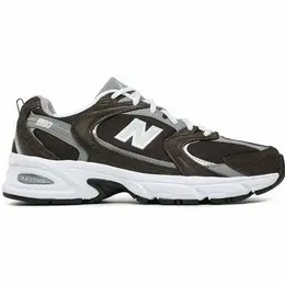New Balance: Коричневые кроссовки 