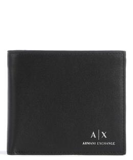 Armani Exchange: Чёрный кошелёк 