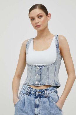 Calvin Klein Jeans: Джинсовый топ 