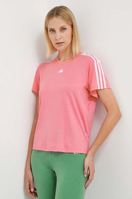 ADIDAS PERFORMANCE: Розовая футболка  Essentials