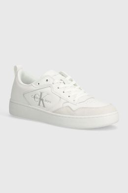 Calvin Klein Jeans: Белые кроссовки  Cupsole