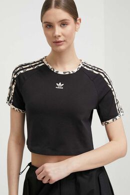 Adidas Originals: Чёрная футболка  Originals