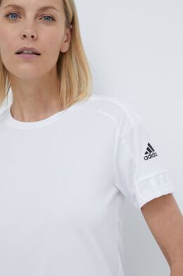 ADIDAS PERFORMANCE: Белая футболка 