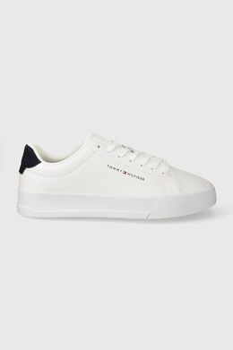 Tommy Hilfiger: Белые кроссовки  TH
