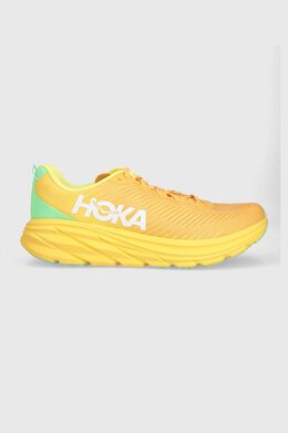 HOKA: Оранжевые кроссовки 